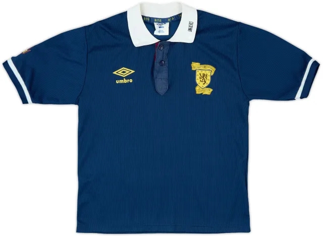 1988-90 Scotland Home Shirt - 9/10 - (M.Boys)