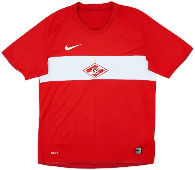 2009-10 Spartak Moscow Home Shirt - 9/10 - (M)
