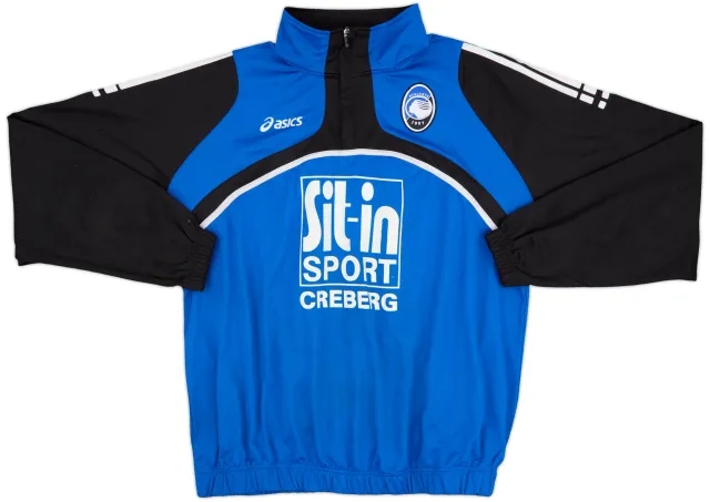 2006-07 Atalanta Asics 1/4 Zip Sweat Top - 7/10 - (XL)