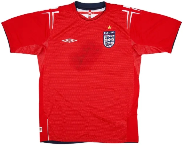 2004-06 England Away Shirt - 4/10 - (M)
