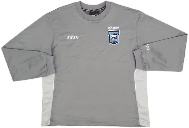 2007-08 Ipswich Mitre Sweat Top - 8/10 - (L)