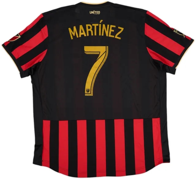 adidas Atlanta United FC Mens SS Player Issue Home Shirt 2019