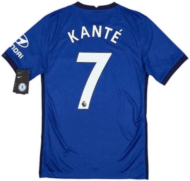 2020-21 Chelsea Home Shirt Kante #7 (XS)