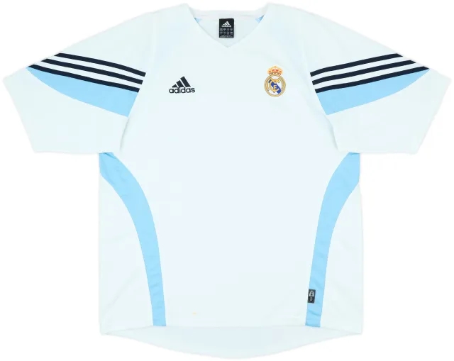 2003-04 Real Madrid adidas Training Shirt - 7/10 - (L/XL)