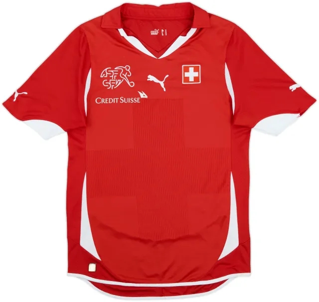 2010-11 Switzerland Home Shirt - 8/10 - (S)