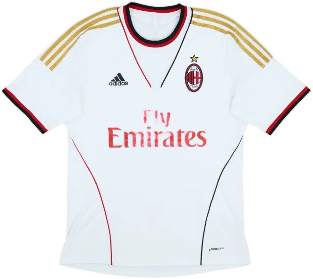 2013-14 AC Milan Away Shirt - 5/10 - (M)