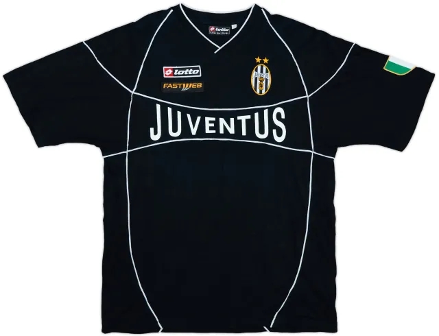 2001-02 Juventus Lotto Cotton Tee - 10/10 - (M)