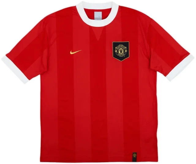 2007-08 Manchester United Heritage Nike Training Shirt - 10/10 - (L)