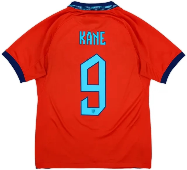 2022-23 England Away Shirt Kane #9 - 9/10 - (S)
