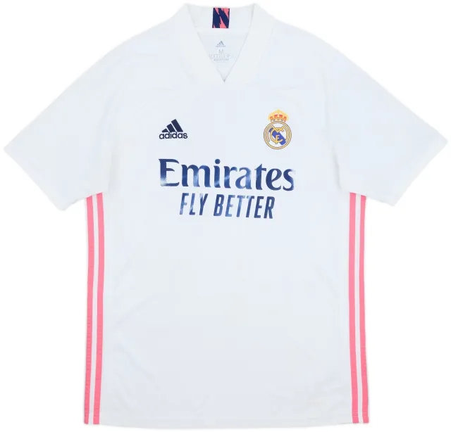2020-21 Real Madrid Home Shirt - 5/10 - (M)