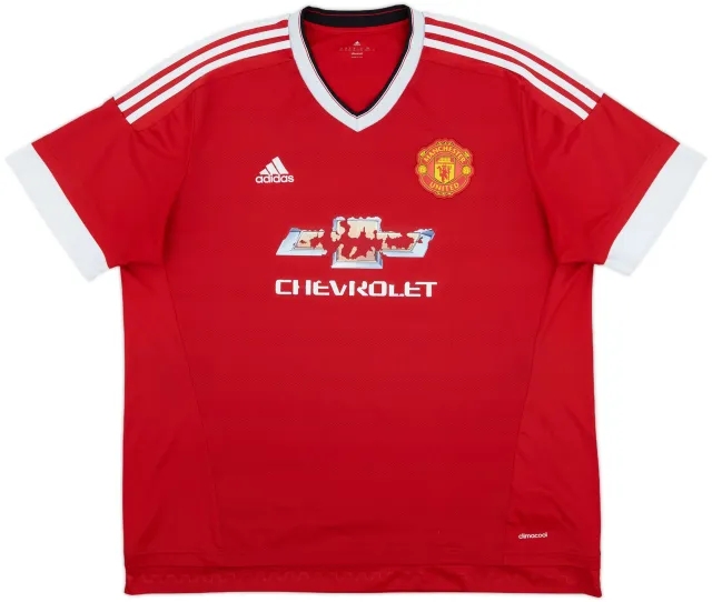2015-16 Manchester United Home Shirt - 4/10 - (XXL)