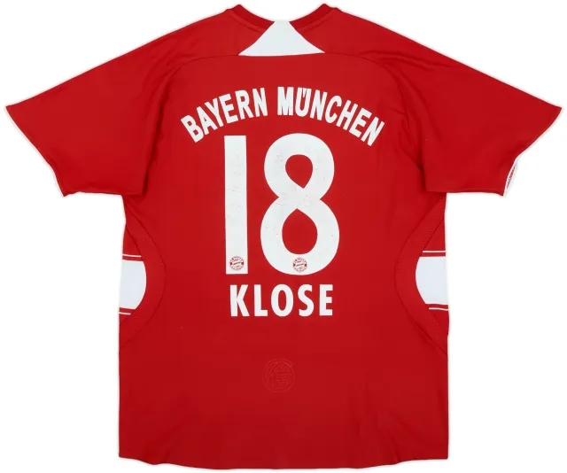 adidas Bayern Munich Boys SS Home Shirt 2008/09