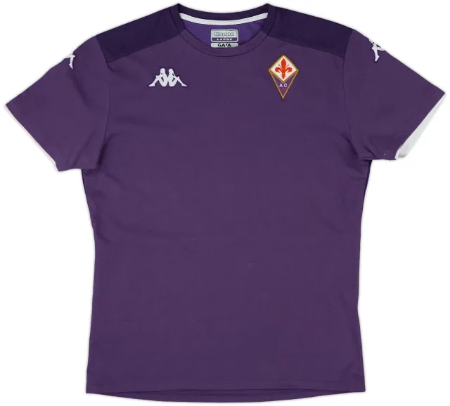 2020-21 Fiorentina Kappa Cotton Tee - 9/10 - (L)
