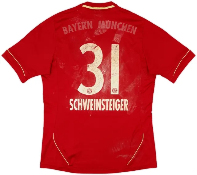 adidas Bayern Munich Mens SS Home Shirt 2011/13
