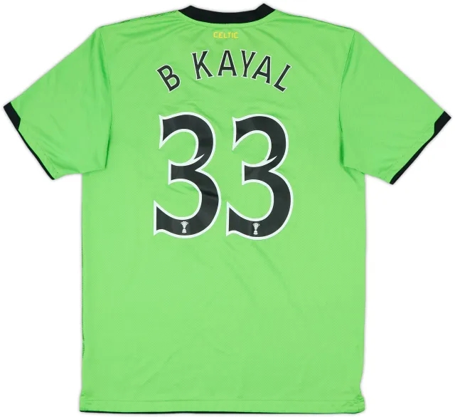 2010-11 Celtic Away Shirt B Kayal #33 - 10/10 - (M)
