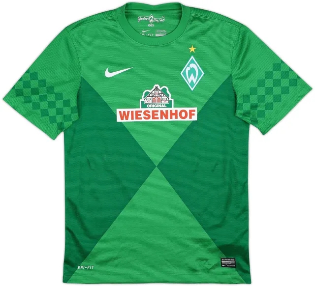 Nike Werder Bremen Mens SS Home Shirt 2012/13