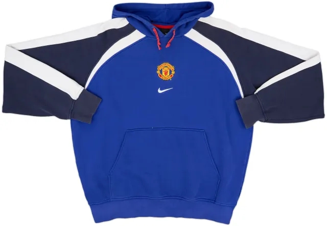 2005-06 Manchester United Nike Hooded Top - 8/10 - (L)
