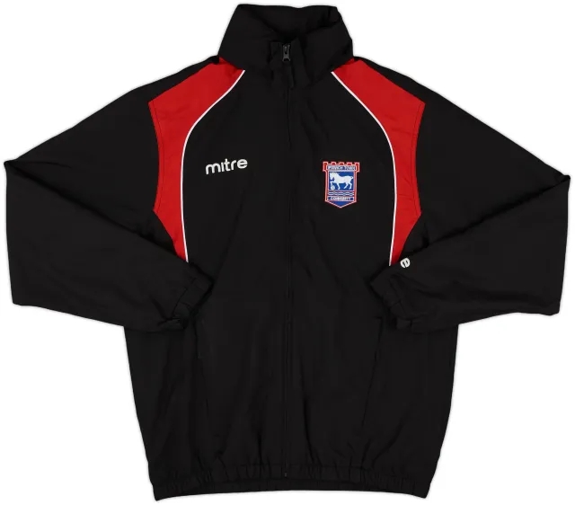 2007-08 Ipswich Mitre Track Jacket - 8/10 - (S)