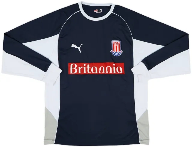 2005-06 Stoke City Puma Sweat Top - 8/10 - (M)