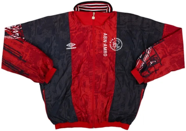 1996-97 Ajax Umbro Track Jacket - 9/10 - (M)