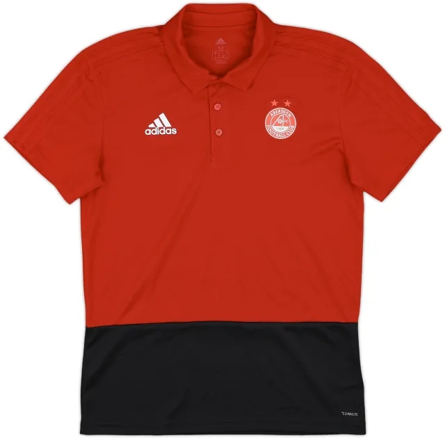 2018-19 Aberdeen adidas Polo Shirt - 10/10 - (M)