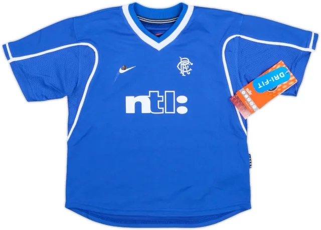 Nike Rangers Mens SS Home Shirt 1999/01