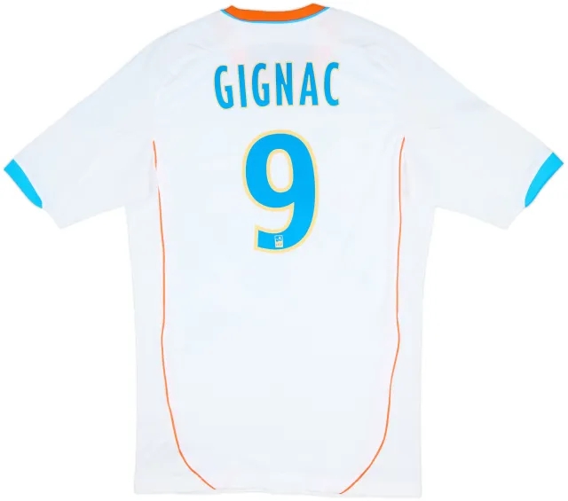 2012-13 Olympique Marseille Home Shirt Gignac #9 (XL)