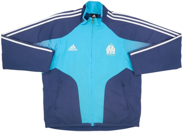 2004-05 Olympique Marseille adidas Track Jacket - 5/10 - (L)