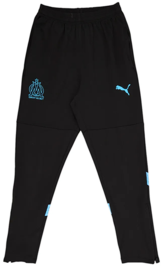 2020-21 Olympique Marseille Puma Track Pants/Bottoms - 6/10 - (S)