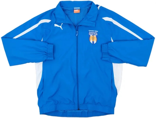 2011-12 Colchester United Puma Community Sports Trust Track Jacket - 8/10 - (S)