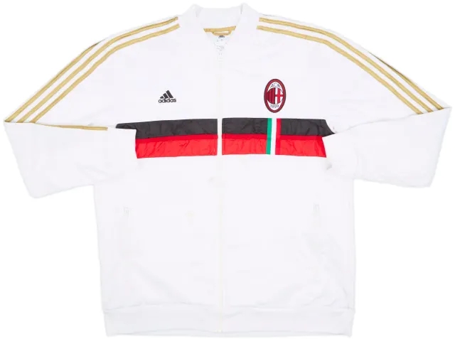 2013-14 AC Milan adidas Track Jacket - 6/10 - (XL)
