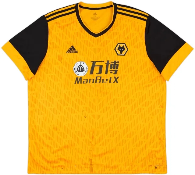 2020-21 Wolves Home Shirt - 4/10 - (XXL)