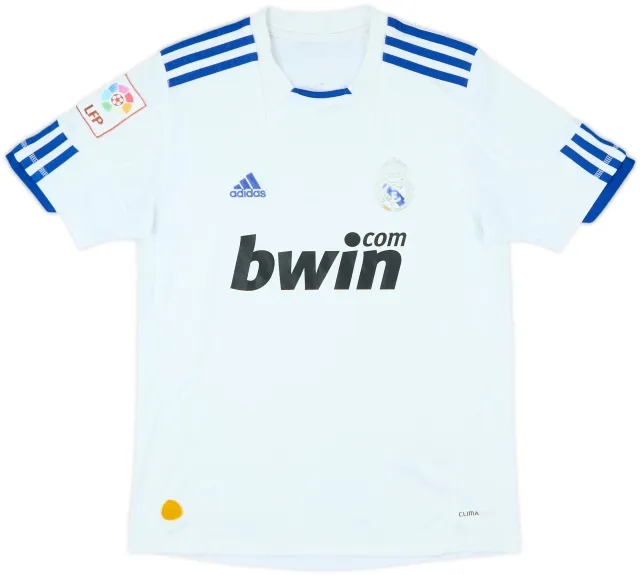 adidas Real Madrid Boys SS Home Shirt 2010/11