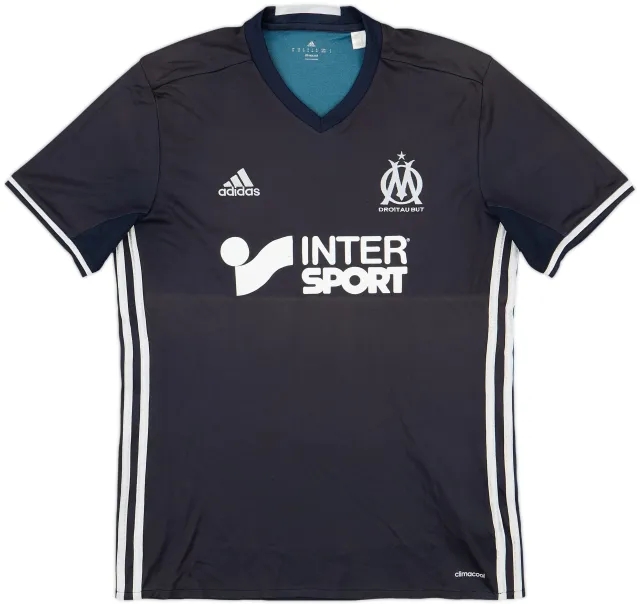 2016-17 Olympique Marseille Away Shirt - 7/10 - (M)