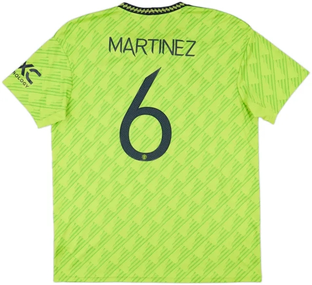2022-23 Manchester United Third Shirt Martinez #6 - 10/10 - (XL)
