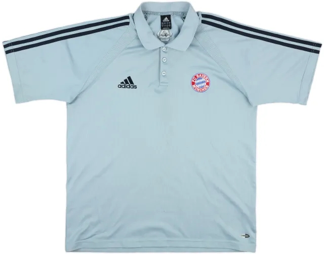 2004-05 Bayern Munich adidas Polo Shirt - 8/10 - (L/XL)