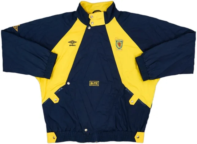 1990-92 Scotland Umbro Track Jacket - 8/10 - (XXL)
