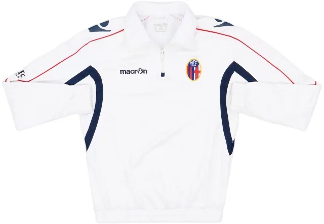 2015-16 Bologna Macron 1/4 Zip Training Top - 8/10 - (XS)
