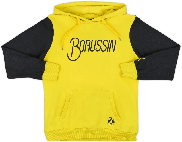 2013-14 Borussia Dortmund Puma Hooded Top - 7/10 - (M)