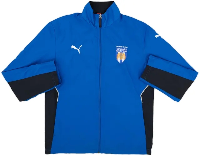 2010-11 Colchester United Puma Track Jacket - 8/10 - (S)