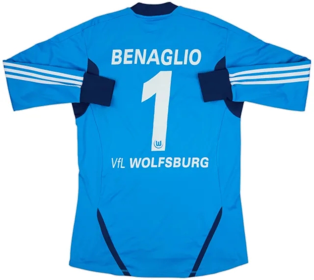 2010-11 Wolfsburg GK Shirt Benaglio #1 - 5/10 - (M)