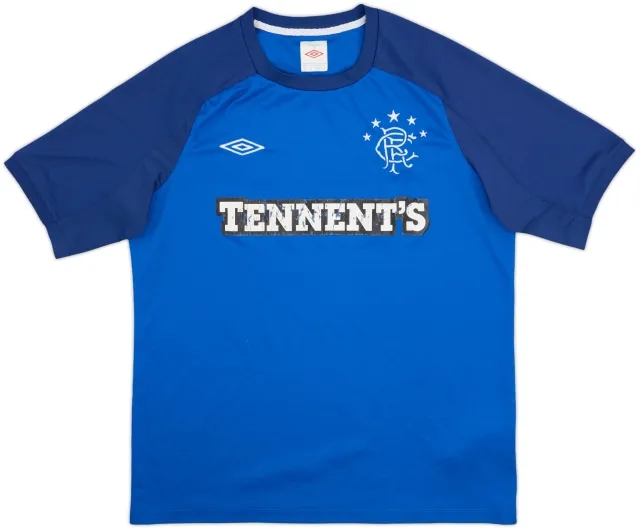 Umbro Rangers Mens SS Home Shirt 2010/11