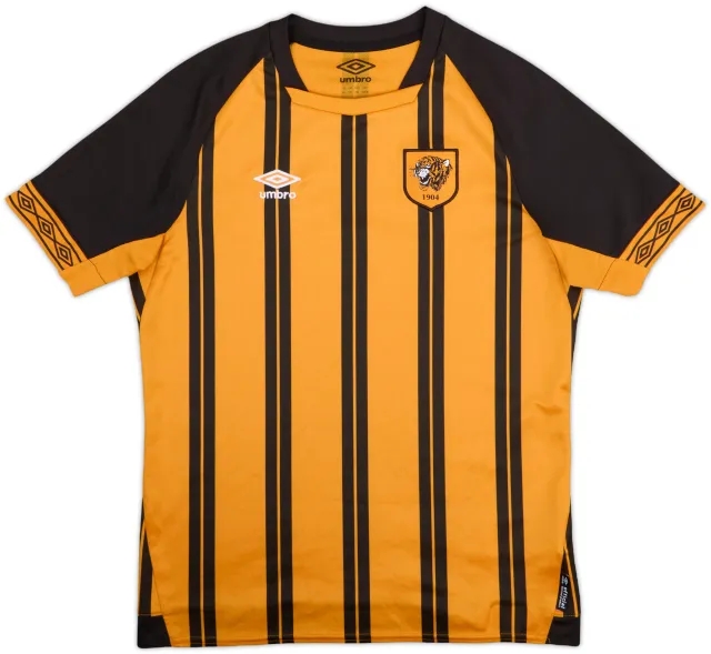 Umbro Hull City Boys SS Home Shirt 2018/19