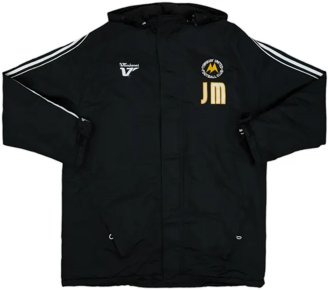 2009-11 Torquay Vandanel Staff Issue Padded Bench Coat JM - 6/10 - (S)