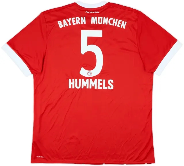 adidas Bayern Munich Mens SS Home Shirt 2017/18
