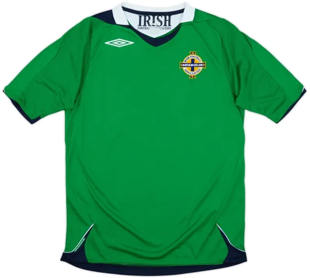 2006-08 Northern Ireland Home Shirt - 7/10 - (S)