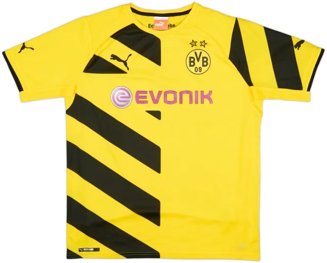 2014-15 Borussia Dortmund Home Shirt - 10/10 - (XL.Boys)