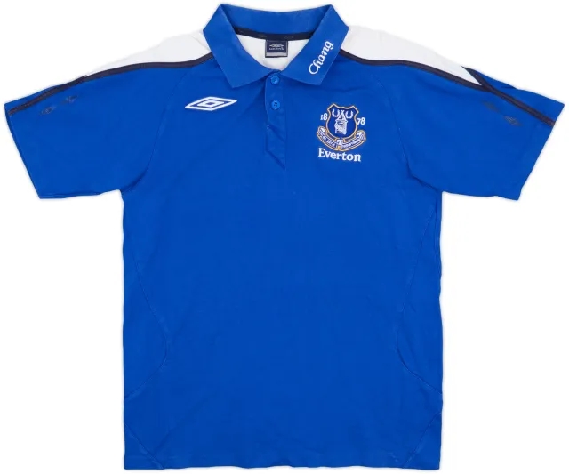2007-08 Everton Umbro Polo Shirt - 7/10 - (M)