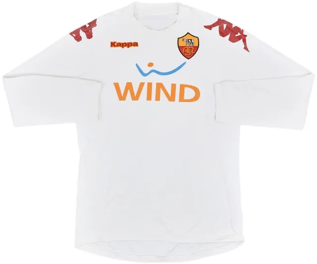2008-09 Roma Away L/S Shirt - 5/10 - (XXL)
