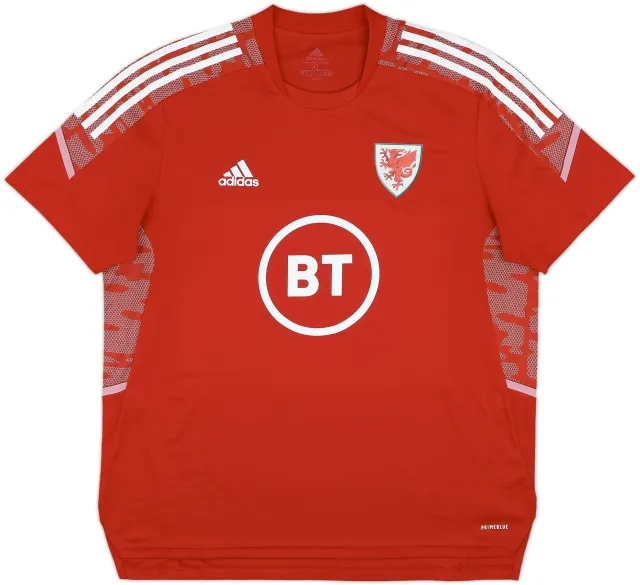2021-22 Wales adidas Training Shirt - 10/10 - (XL)